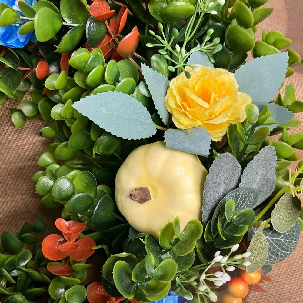 16” Artificial Decorative Wreath New